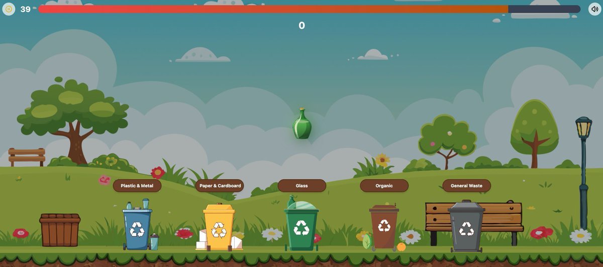 lucavolino's tweet photo. In EcoRush, it’s not just gameplay – it’s an educational journey. Did you know a greasy pizza box shouldn’t be tossed in the paper bin? 🍕🚫📄 Recycle correctly or lose points. Discover through action! ♻️ #EcoRush #EarthDay #indiedev #vibecoding #indiedev #madewithsvelte https://t.co/byT7KnqwJA