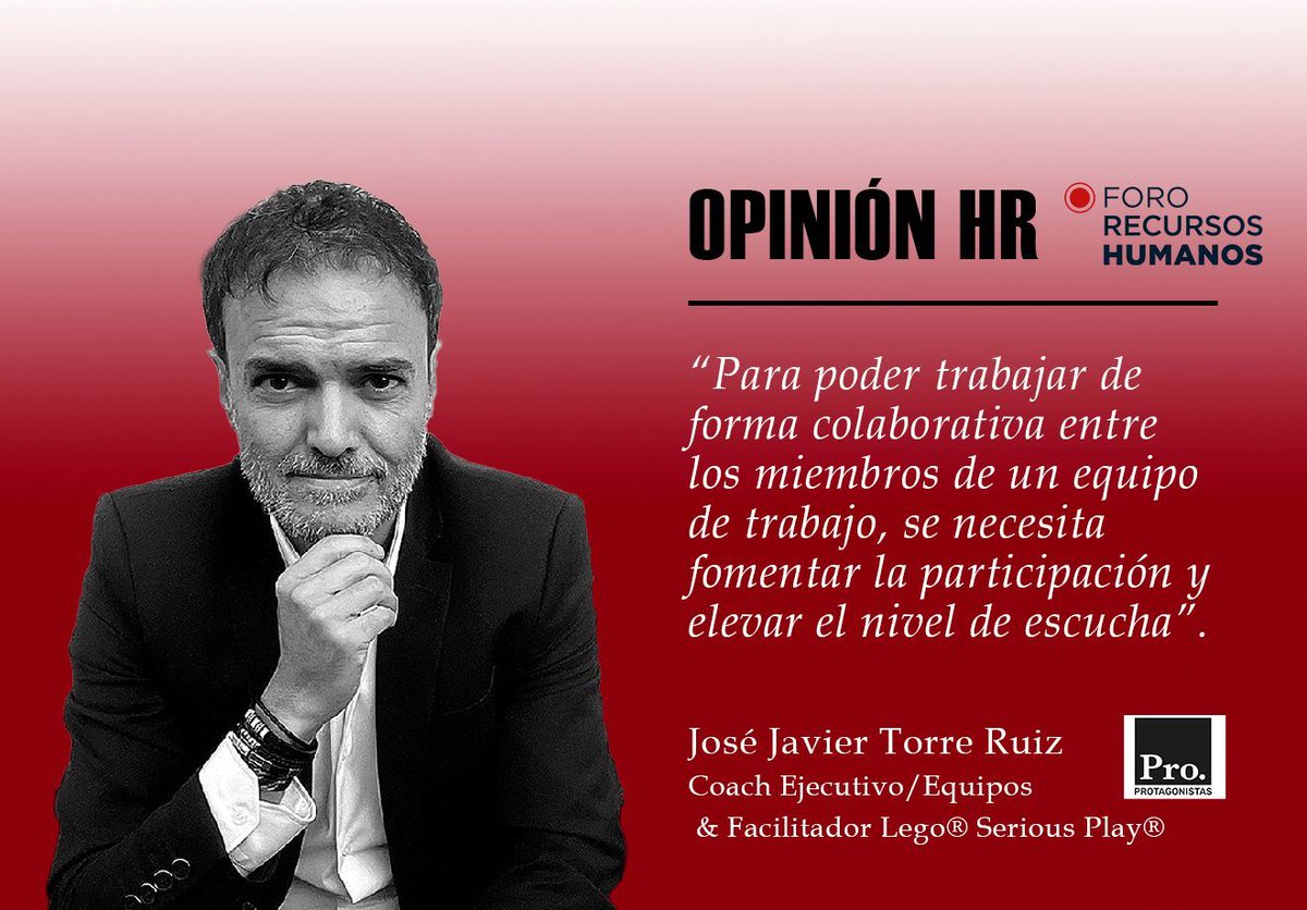 Fran García Cabello (@frangcabello) on Twitter photo El Comentario de Foro: Aprender a escuchar a través del juego
Jose Javier Torre Ruiz, de Torre Conecta y <a href="/Protagonistas_o/">Protagonistas.Org</a>, muestra cómo fomentar la comunicación dentro de las organizaciones de una forma diferente.
fororecursoshumanos.com/aprender-escuc… El Comentario de Foro: Aprender a escuchar a través del juego
Jose Javier Torre Ruiz, de Torre Conecta y <a href="/Protagonistas_o/">Protagonistas.Org</a>, muestra cómo fomentar la comunicación dentro de las organizaciones de una forma diferente.
fororecursoshumanos.com/aprender-escuc…