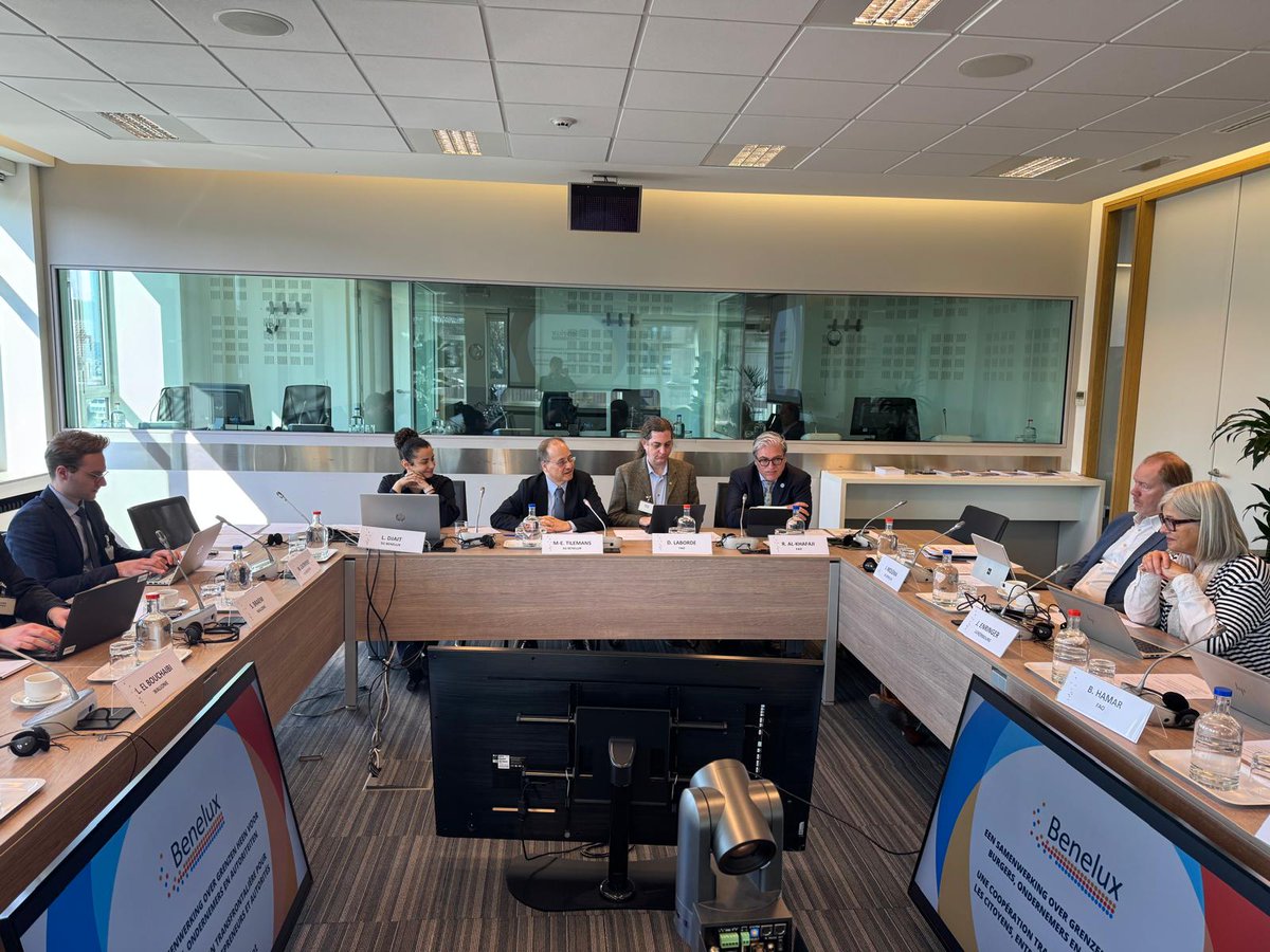 FAO Brussels (@faobrussels) on Twitter photo Strengthening transformative partnerships is central to <a href="/FAO/">Food and Agriculture Organization</a>'s vision of building MORE efficient, inclusive, resilient, & sustainable agrifood systems.
Thank you, <a href="/beneluxunion/">Benelux Union</a> for the fruitful discussion. <a href="/FAO/">Food and Agriculture Organization</a> looks forward to future opportunities to deepen our collaboration. Strengthening transformative partnerships is central to <a href="/FAO/">Food and Agriculture Organization</a>'s vision of building MORE efficient, inclusive, resilient, & sustainable agrifood systems.
Thank you, <a href="/beneluxunion/">Benelux Union</a> for the fruitful discussion. <a href="/FAO/">Food and Agriculture Organization</a> looks forward to future opportunities to deepen our collaboration.