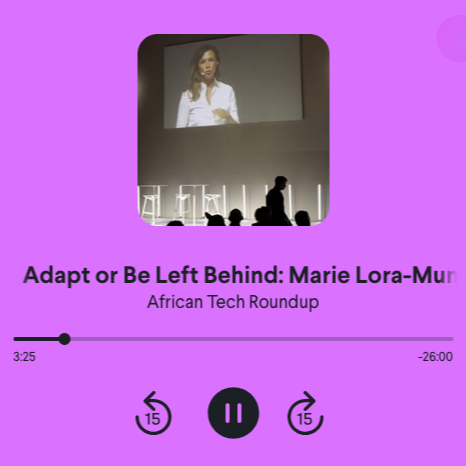 African Tech Roundup (@africanroundup) on Twitter photo 2/2 ▶️ Listen to <a href="/MasukuAndile/">Andile Masuku</a>'s full conversation with <a href="/MarieLoraMungai/">Marie Lora-Mungai</a> on why African filmmakers must adapt to AI or risk being left behind.
"People are raising millions for movies they can make at home today" - Marie Lora-Mungai
🎧 Listen now: ✅ africantechroundup.com/pod-stop-raisi… 2/2 ▶️ Listen to <a href="/MasukuAndile/">Andile Masuku</a>'s full conversation with <a href="/MarieLoraMungai/">Marie Lora-Mungai</a> on why African filmmakers must adapt to AI or risk being left behind.
"People are raising millions for movies they can make at home today" - Marie Lora-Mungai
🎧 Listen now: ✅ africantechroundup.com/pod-stop-raisi…