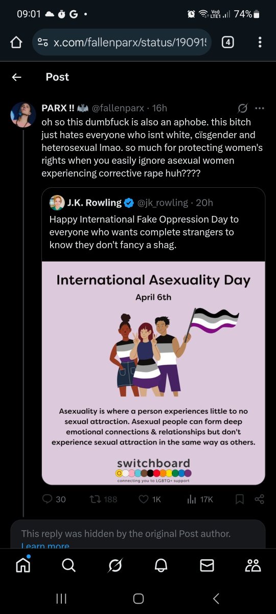 How pathetic do you have to be, to delete a response, reply and block?
If they were right they'd be able to argue their point.
They know they are wrong.