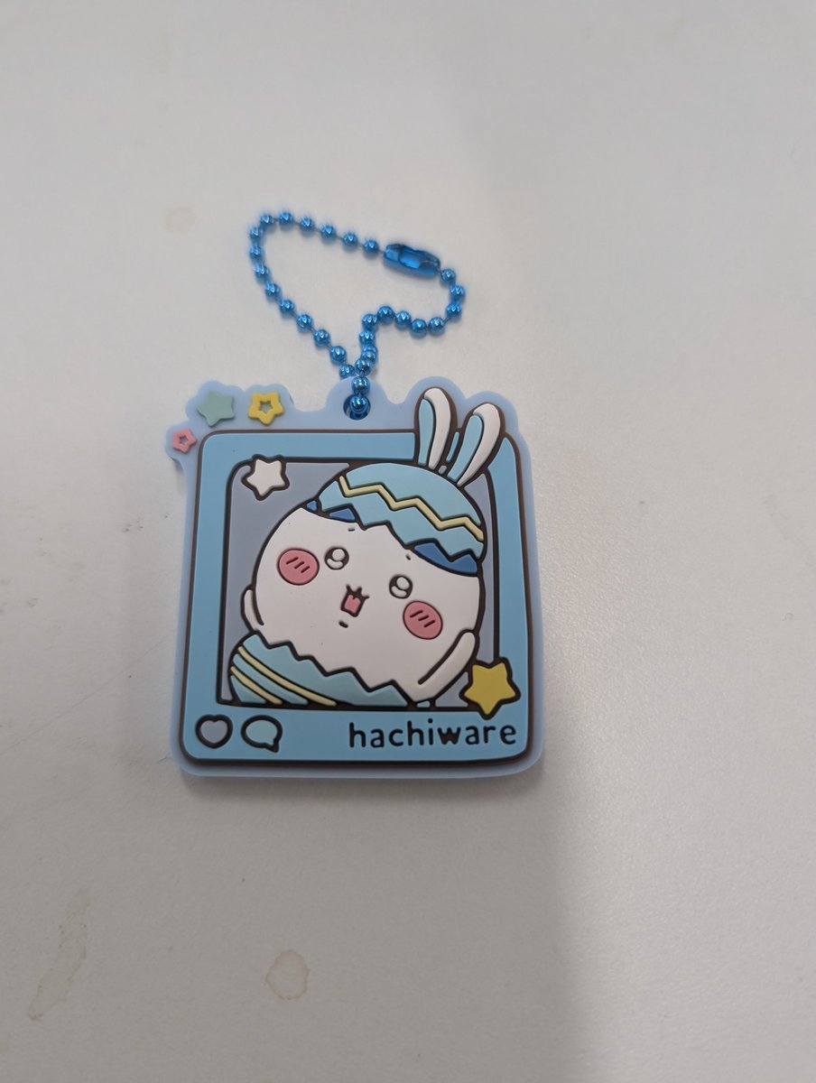 Hananokl's tweet photo. ちいかわ ラバマスグミ4
【譲】
イースターハチワレ
【求】
うさぎ
郵送希望です。よろしくお願いいたします！ https://t.co/O3SmSQv4IA