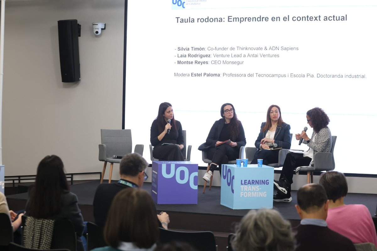 Trinijove's tweet image. 🔵 PROGRAMA INCORPORA / Divendres es va celebrar la Primera Jornada d&apos;Emprenedoria #INLAB a la @UOCuniversitat 🚀💼

👉 Un espai d&apos;intercanvi d&apos;experiències per a facilitar projectes d&apos;emprenedoria inclusius 👥

#Trinijove #formació #inclusió #inserció