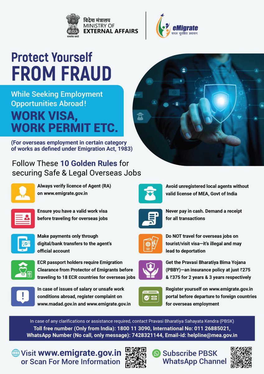 10 Golden Rules for securing Safe &amp; Legal Overseas Jobs