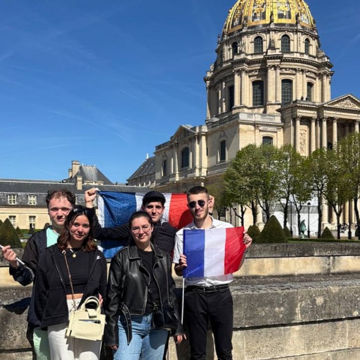 Hier, nous étions mobilisés en soutien à Marine !