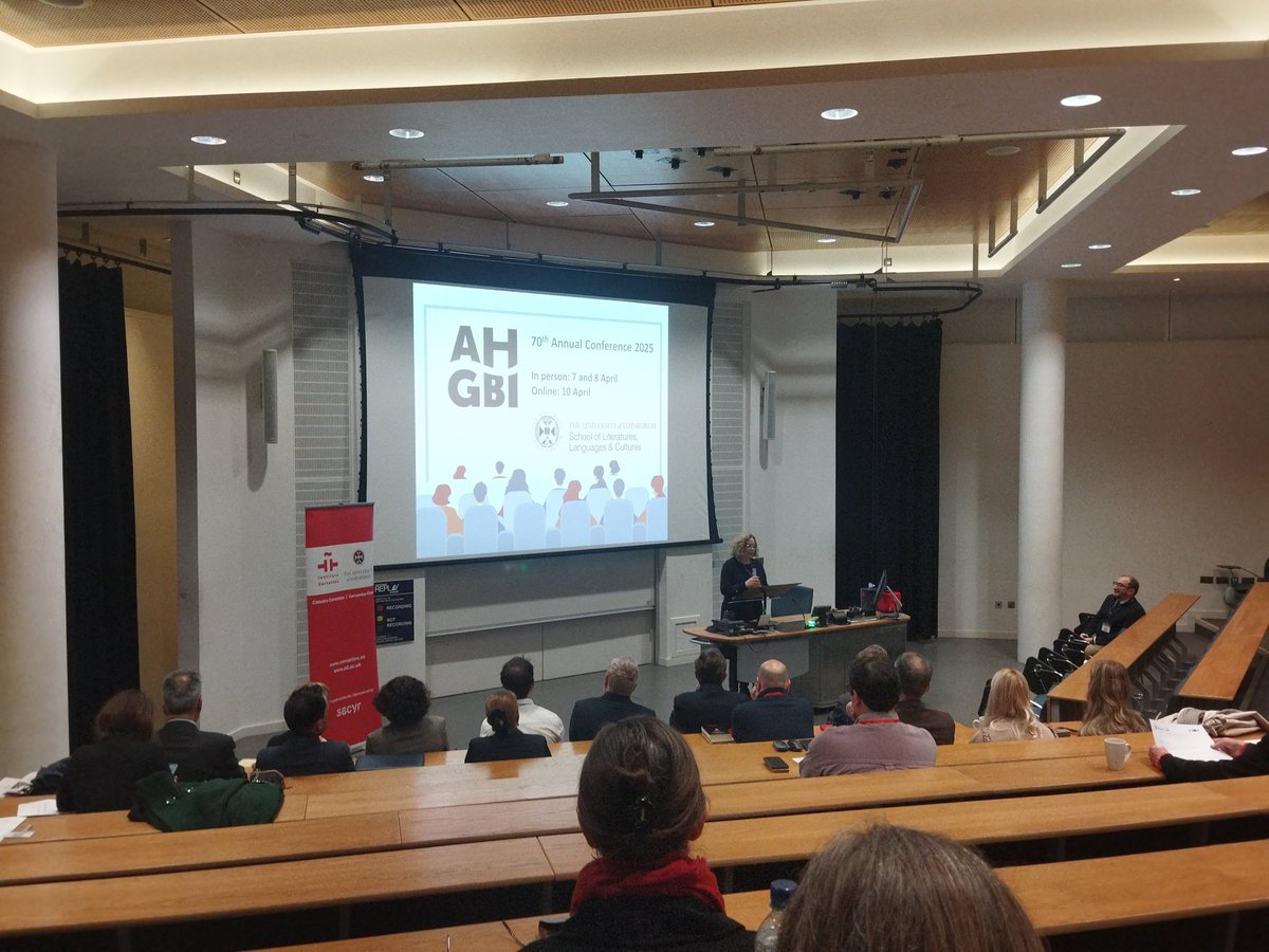Professor Sarah Wright kicks us off at the #AHGBI2025 at <a href="/EdinburghUni/">The University of Edinburgh</a>!