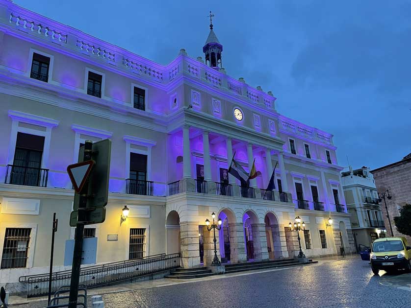 PortugalGuide's tweet image. The Ayuntamiento de #Badajoz (Town Hall) in Badajoz in western #Spain lies in the city's central square Plaza de España, close to Badajoz Cathedral portugalallover.com/2025/04/town-h…