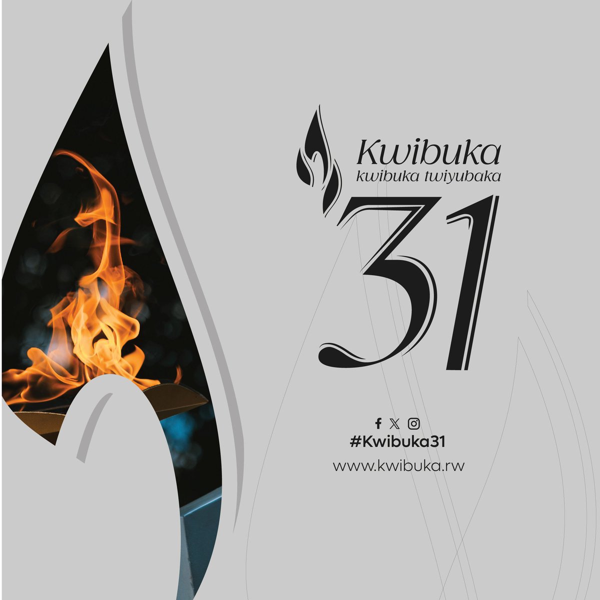We remember #Kwibuka31 #Rwanda