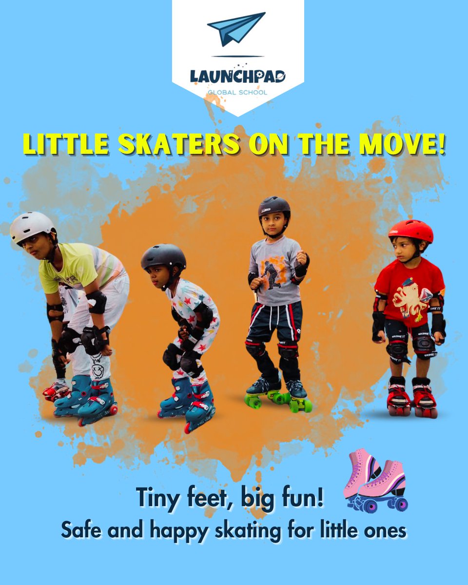 launchpad_sch's tweet image. Rolling into Joy &amp;amp; Confidence at LaunchPad!

What’s better than the thrill of skating? Skating with new friends😍

Children can now enjoy skating at our Summer Camp 2025!

Limited slots left — Enroll now &amp;amp; let the fun begin!