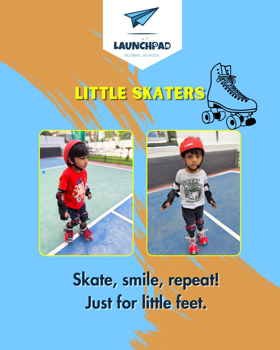 launchpad_sch's tweet image. Rolling into Joy &amp;amp; Confidence at LaunchPad!

What’s better than the thrill of skating? Skating with new friends😍

Children can now enjoy skating at our Summer Camp 2025!

Limited slots left — Enroll now &amp;amp; let the fun begin!