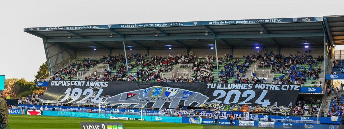 [Troyes / Red Star]

100 ans du stade de l’Aube et 125 ans du foot à Troyes !

MAGIC TROYES 1997 🔵⚫️