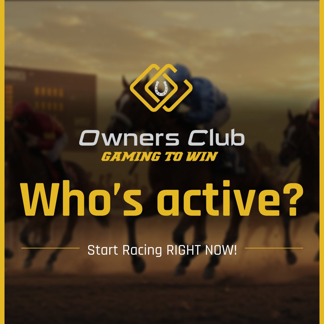 Invincible GG (@invincible_g2w) on Twitter photo You could be racing on <a href="/OwnersClubGG/">Owners Club</a> right now. Who's active?
Leave a 💛 and a comment below 👇 #IGGT #PlayToEarn You could be racing on <a href="/OwnersClubGG/">Owners Club</a> right now. Who's active?
Leave a 💛 and a comment below 👇 #IGGT #PlayToEarn