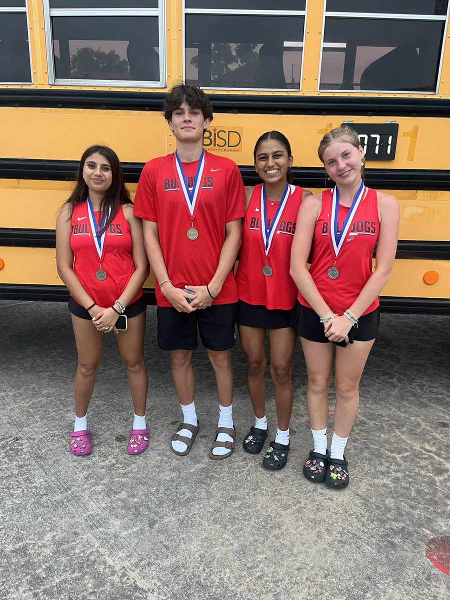 More hardware from the Katy Varsity Tournament on Friday! Good work Ishha Desai, Said Bennaji, Leena Parikh, and Nina Gerlovich.