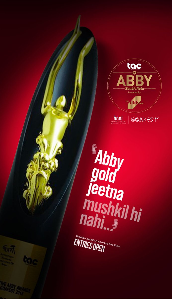 The Oscars of advertising are loading… Get ready for a night of game-changing creativity!

Submit your entires now!!