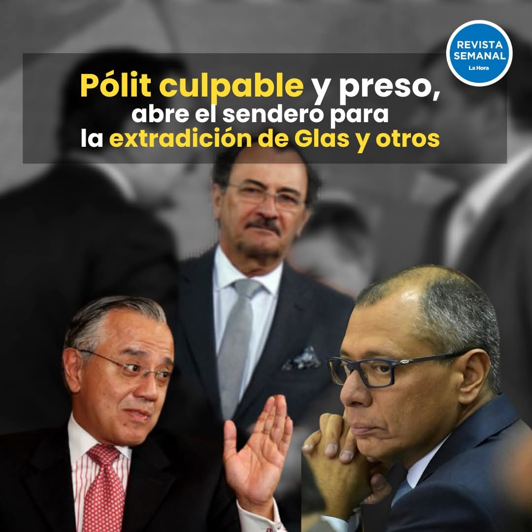 marcelramirezrh's tweet photo. ATENCION!!!!
Jorge Glas podría ser extraditado a USA en los próximos dias.
La Fiscalia de Florida ya tendría todas las pruebas necesarias para solicitar en extradicion a Jorge Glas, gracias a la colaboración de John Polit, el hijo de Carlos Polit quien negocia su sentencia con la Fiscalia Federal.
Un delegado de la Fiscalia de Florida arribó este fin de semana a Ecuador, y ya habría tomado contacto con la Fiscalia y el gobierno para coordinar el tema.