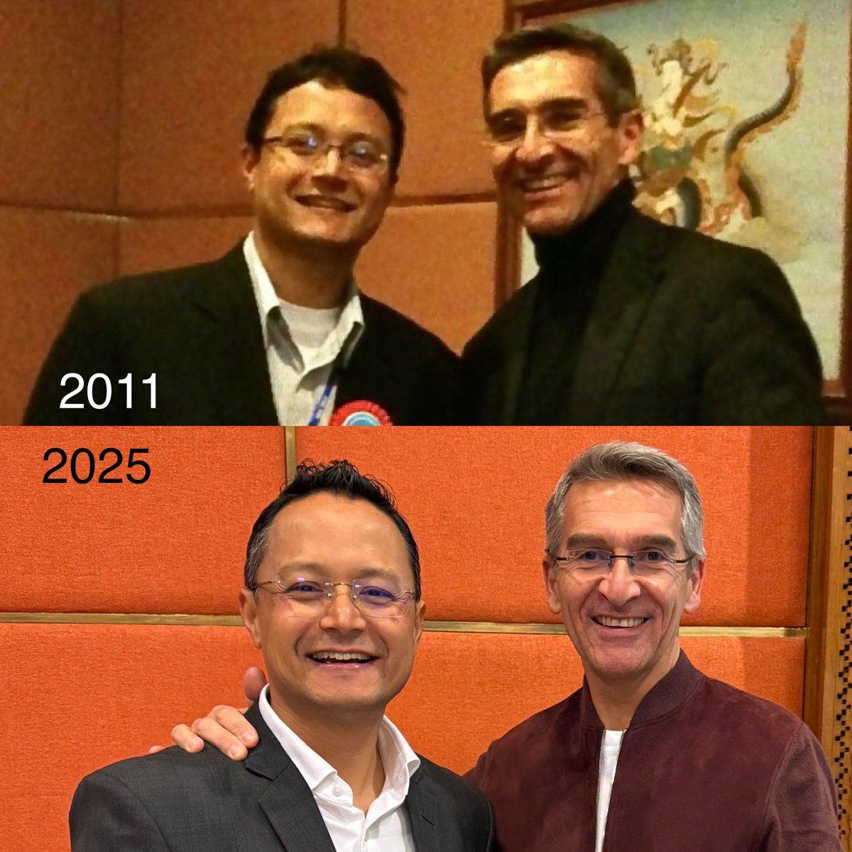 Anil Shrestha (@shresthanyl) on Twitter photo Fantastic experience.
“Same place” after 14 years with <a href="/OTRAXER/">Olivier Traxer</a>.
#GOAT of Endourology and wonderful human being. Fantastic experience.
“Same place” after 14 years with <a href="/OTRAXER/">Olivier Traxer</a>.
#GOAT of Endourology and wonderful human being.