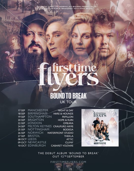 EF Country (@efcountry) on Twitter photo Exciting news! <a href="/firsttimeflyers/">FIRST TIME FLYERS</a> announce the release of their debut album and a September tour to celebrate 🙌🏻
Details ➡️ entertainment-focus.com/z553 Exciting news! <a href="/firsttimeflyers/">FIRST TIME FLYERS</a> announce the release of their debut album and a September tour to celebrate 🙌🏻
Details ➡️ entertainment-focus.com/z553
