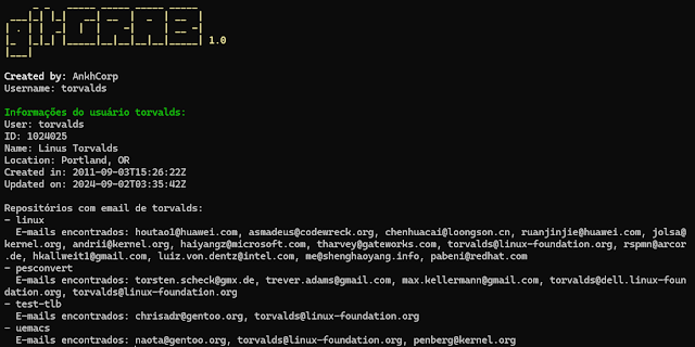 gitGRAB - This Tool Is Designed To Interact With The GitHub API And Retrieve Specific User Details, Repository Information, And Commit Emails For A Given User dlvr.it/TK0vLq