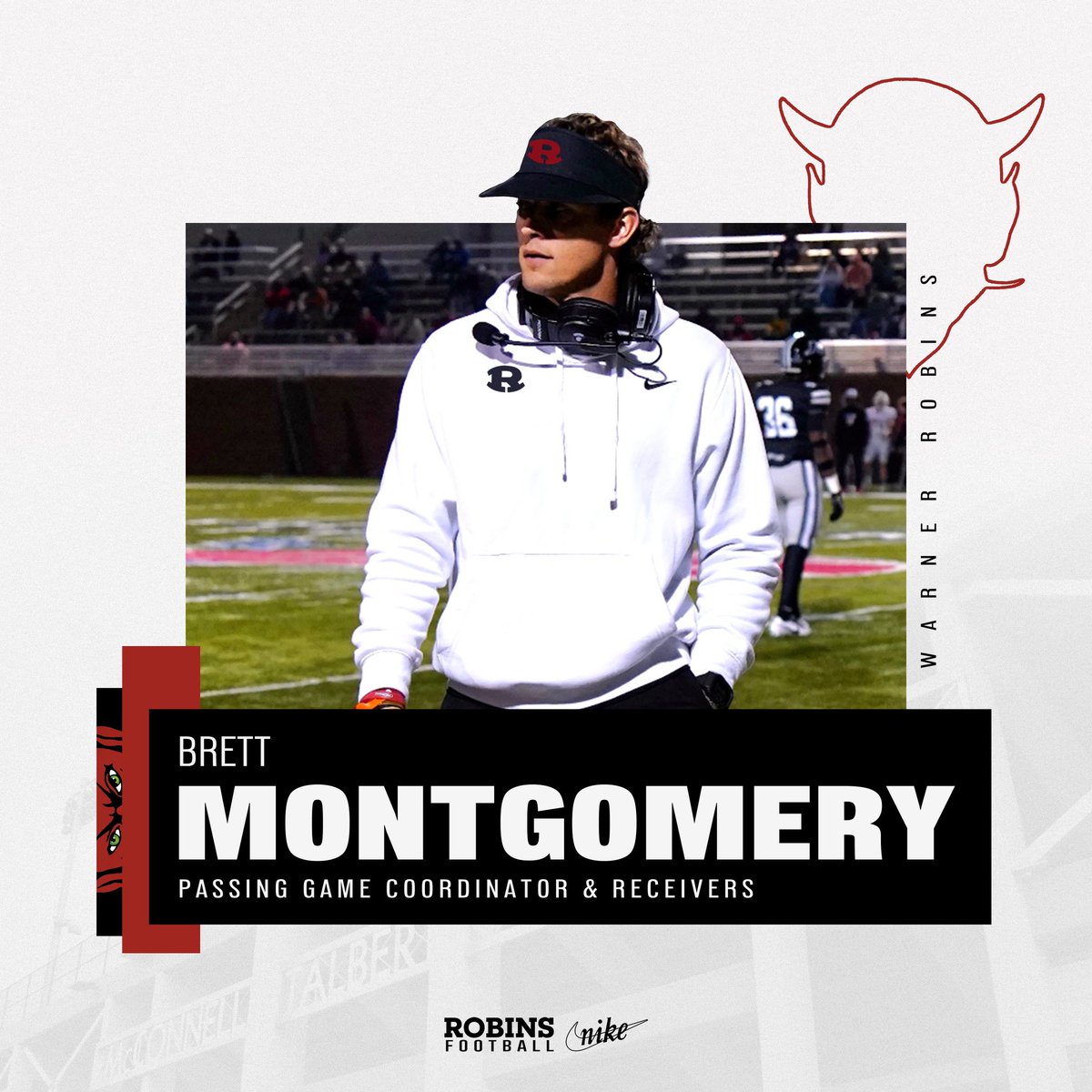 Welcome to Demon Country, Coach Montgomery‼️ <a href="/CoachMont14/">Brett Montgomery</a>