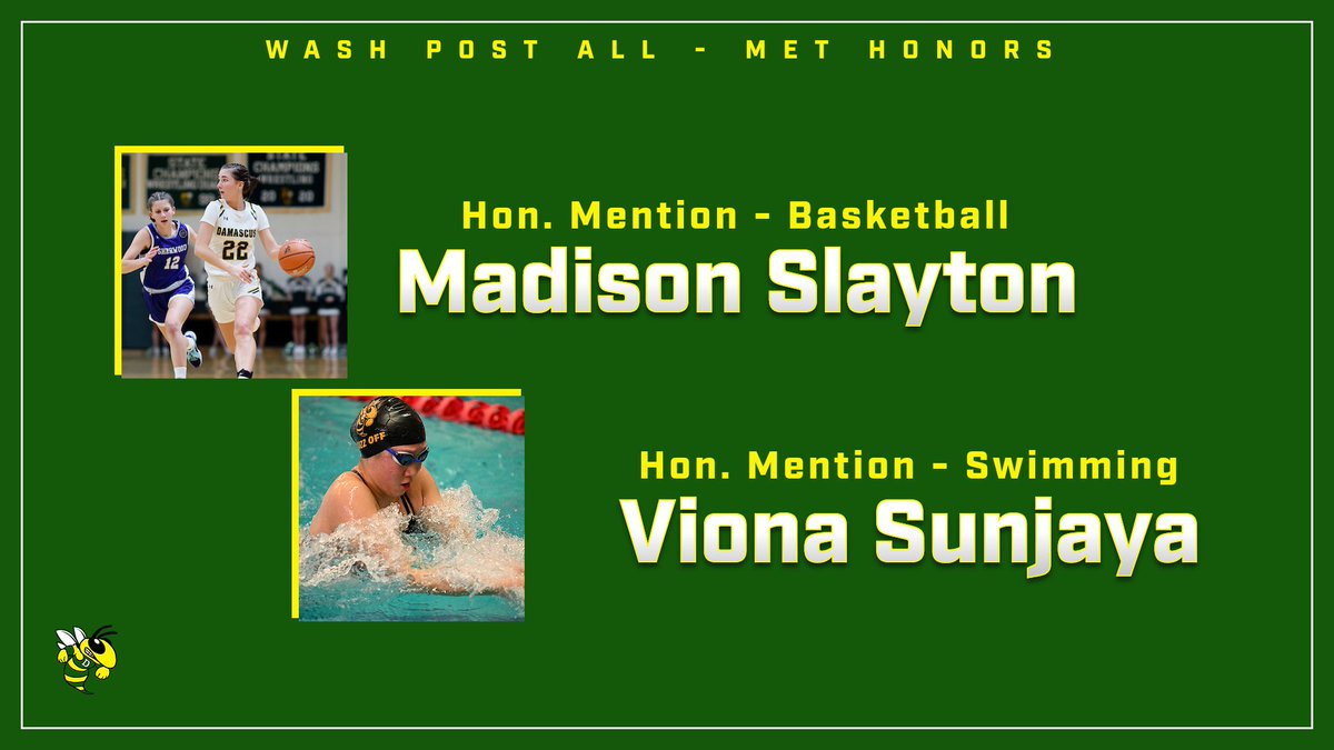 Congrats to our Winter All - Mets, Madison and Viona!