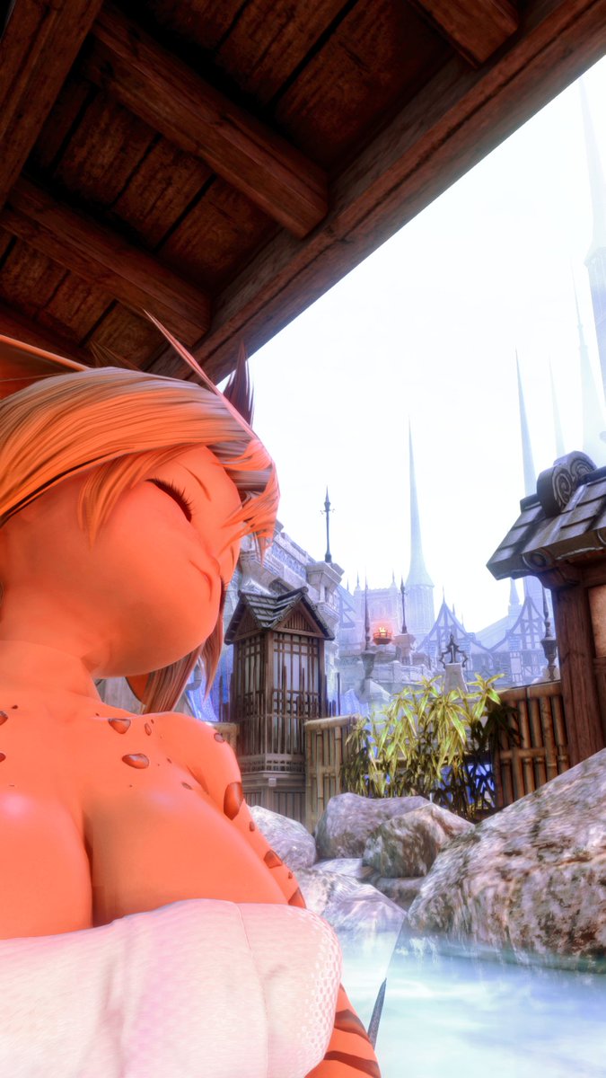 There's nothing, that can beat a good day in a hot spring! ~
"Shars are in the pond. I repeat, - THERE ARE SHARKS IN DA POND! Please, be aware of the "consequences"! 🤭
