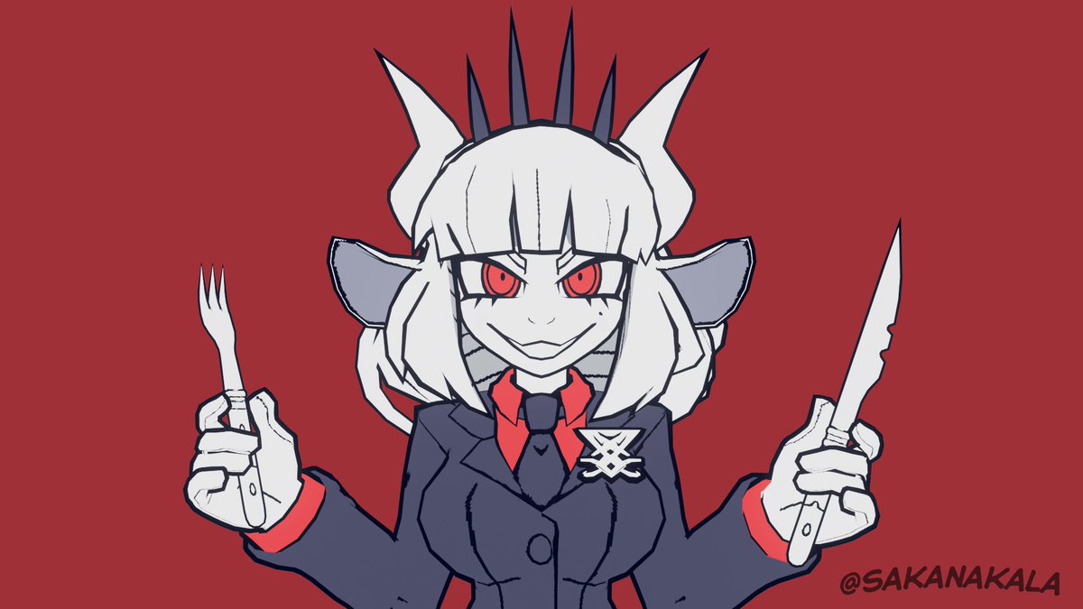 🍷CEO of Hell 😈
🍴地獄のCEO 🍷

Models by <a href="/VibaPop/">Viba</a> 
#Helltaker #Helltakerfanart #헬테이커 #Lucifer