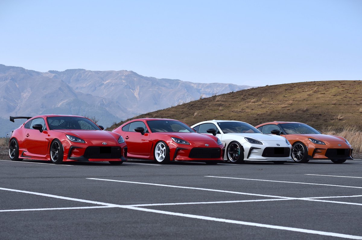 vr4power's tweet photo. いつメンでAUTOPOLIS 86/BRZ STYLE 2025参戦と阿蘇周辺ドライブ

#GR86 
#ZN8
#AUTOPOLIS
#8BStyle https://t.co/SxNaS8b932