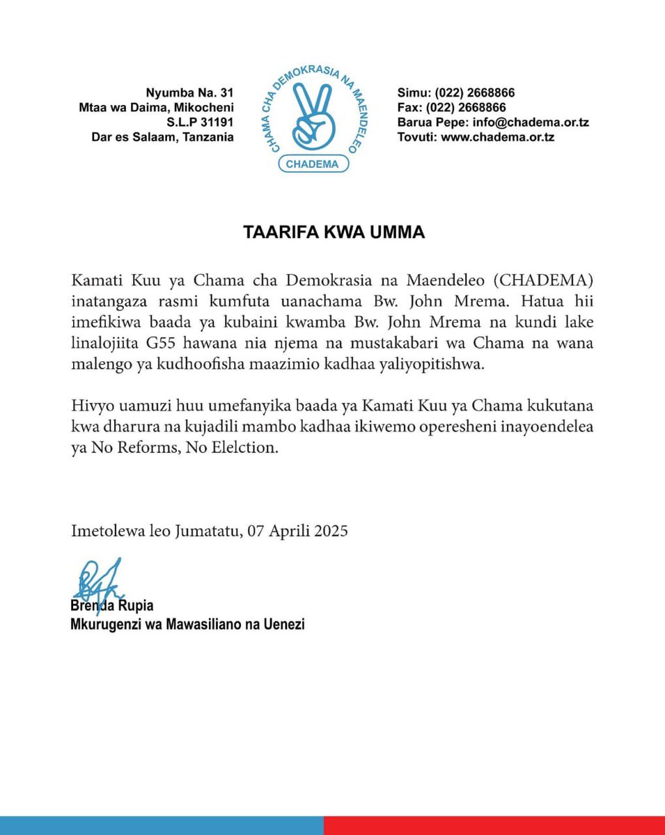 Godbless E.J. Lema tweet media
