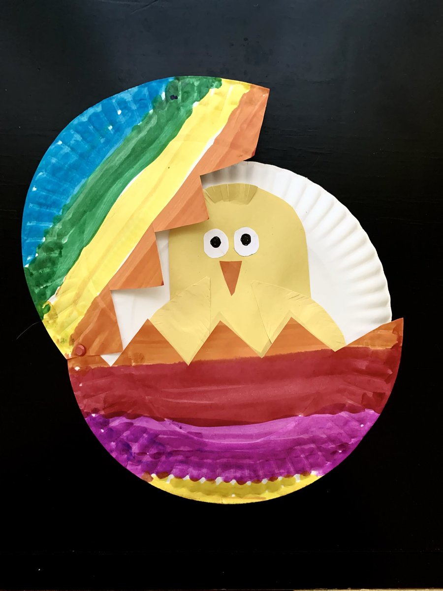 BeTheBestNanny's tweet image. See how to make this Easter egg and chick made from paper plates craft with the kids in your care at wp.me/p1FOOL-4D0

#easter #eastercrafts #kidscrafts #nannylife