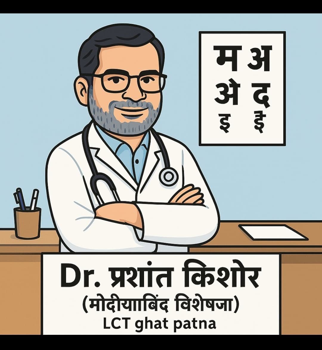 KumarGa47016249's tweet photo. मोदियाबिंद का इलाज यहाँ होता है, सशर्त:- डॉ. प्रशांत किशोर specialist in #Modiyabind #PrashantKishor #BaatBiharkii https://t.co/2xiZjdLgnc