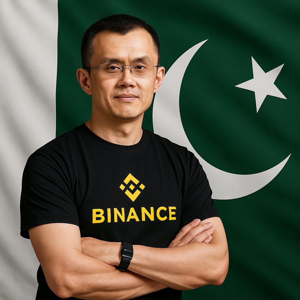 🚨 Le Pakistan nomme CZ comme conseiller stratégique sur la crypto.
