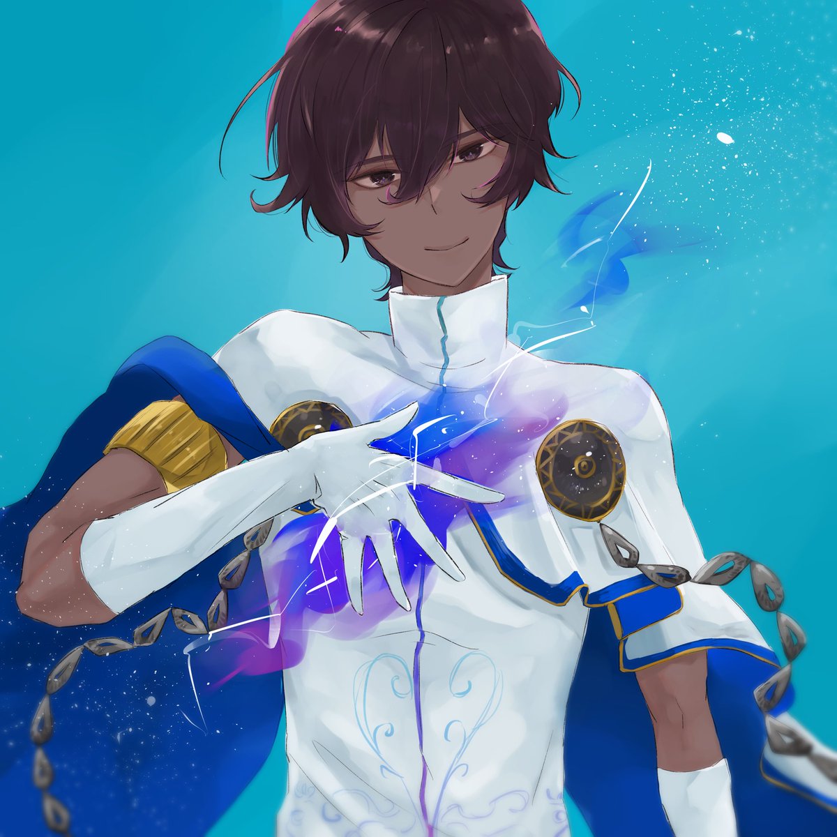 アルジュナ(Fate) 「繋がらなくていいから俺のアルジュナを見てくれ 」|ナルキのイラスト