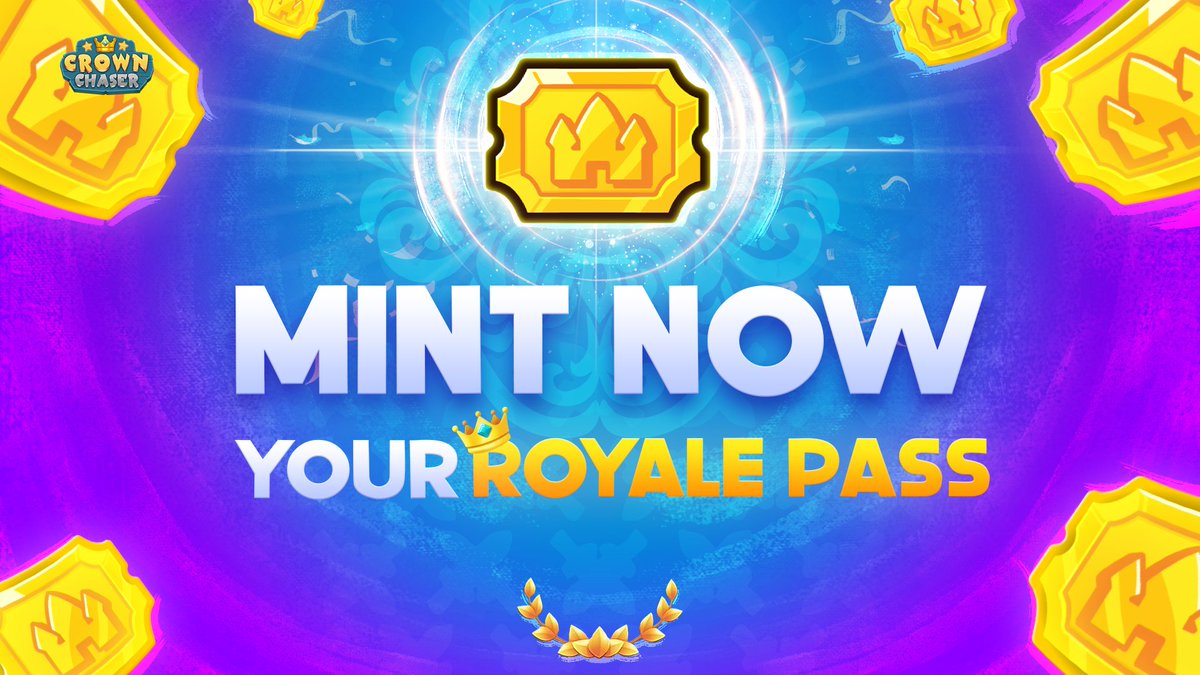 ROYALE PASS OFFICIALLY LIVE👑

Kingdom gates open RIGHT NOW

First ever $CPG allocation + early game access + passive earnings + fun

GET YOURS NOW 👇
https://t.co/YsKkL1Dln2 https://t.co/ZHRLoFM4Ae