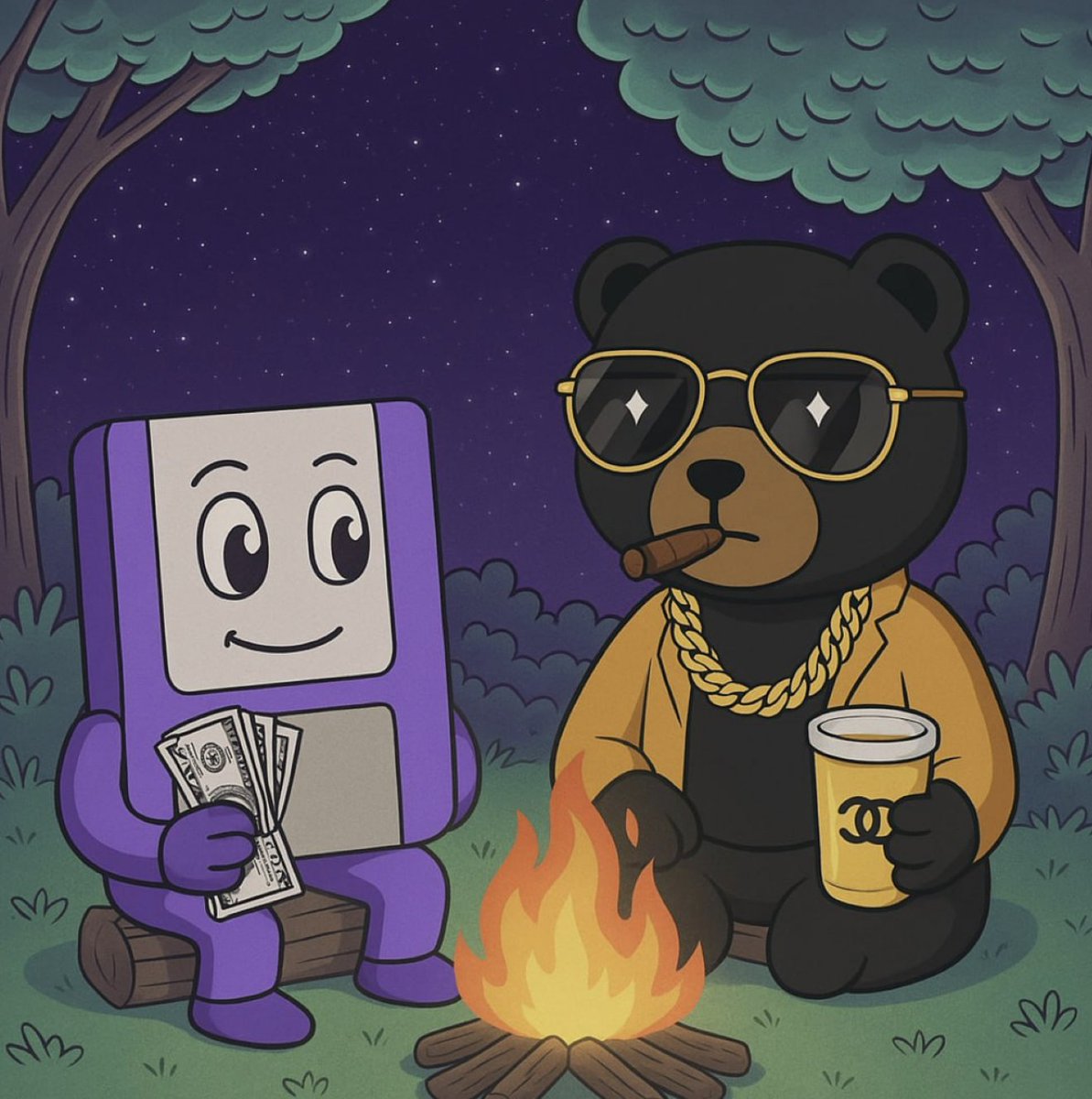 Join us this Wednesday for our weekly Burvance Bonfire Chat (BBC), with  special guest @dablackbera, partner at @beradigm_xyz, to discuss his work  with on crypto x AI, fair launch models on @baosdotfun,