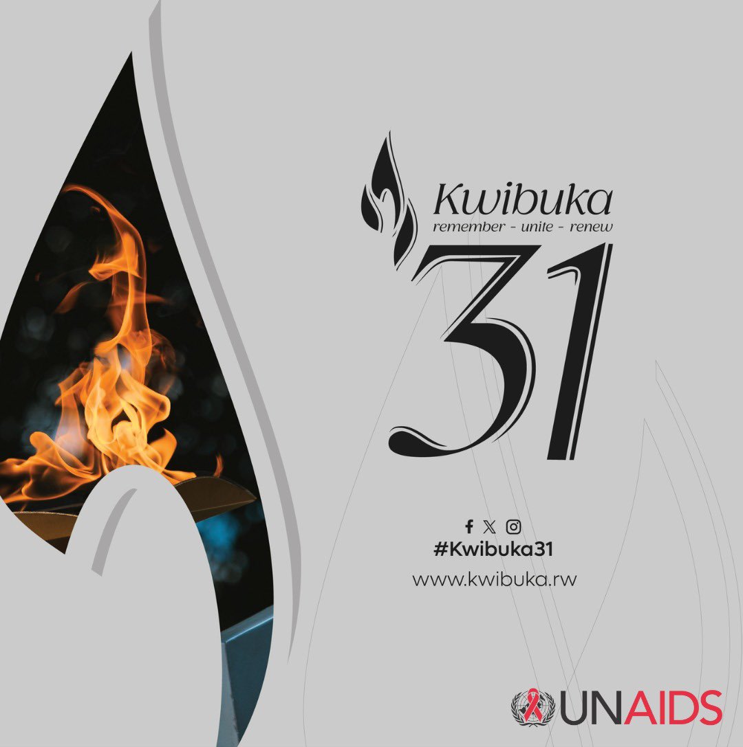 I stand in solidarity today with all Rwandans in remembrance of the painful past and with full respect to the leadership and people of #Rwanda for having built such a united and resilient nation.
#Kwibuka31