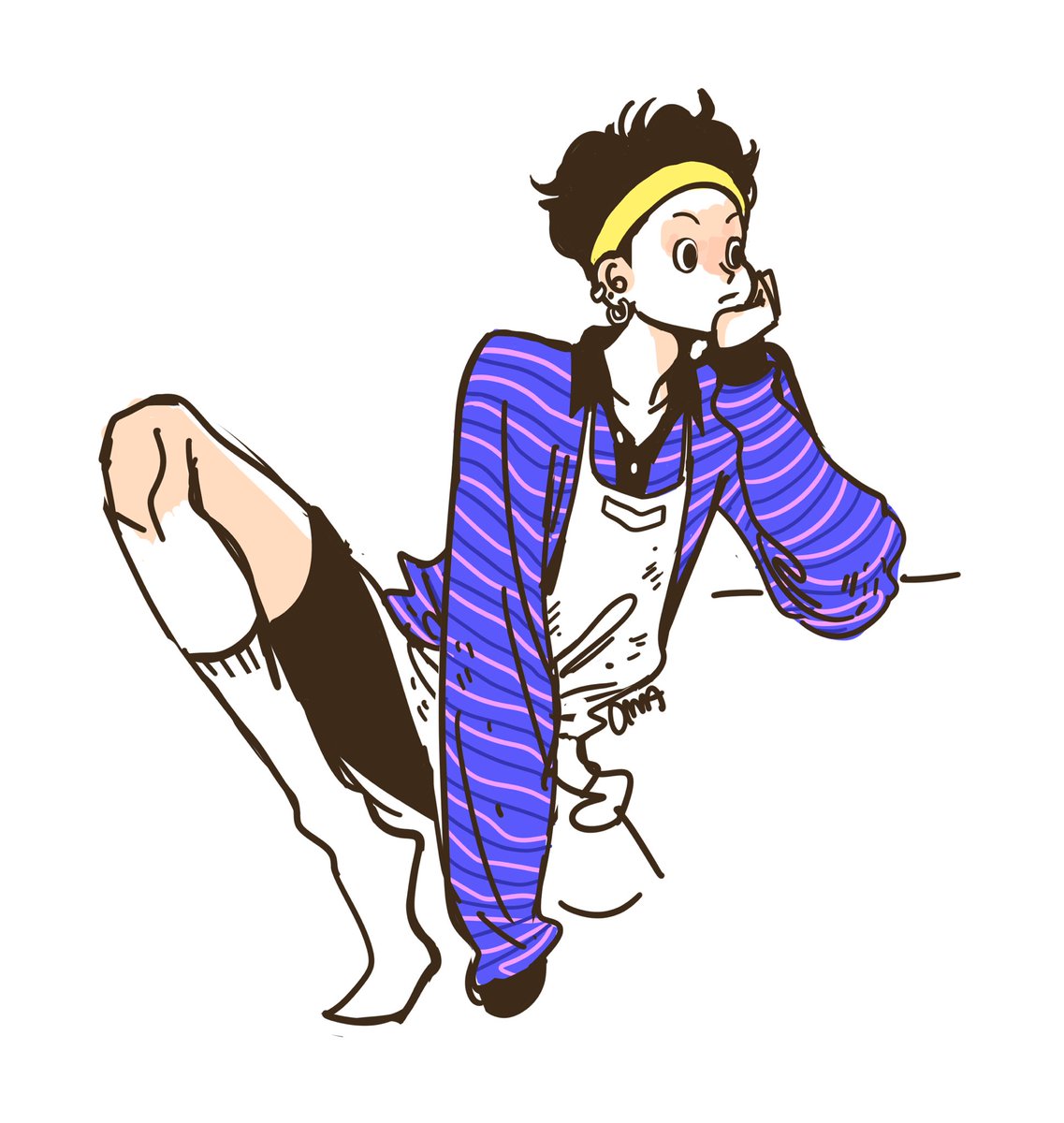 요즘 스트라이프 티셔츠 많이 나오더라구