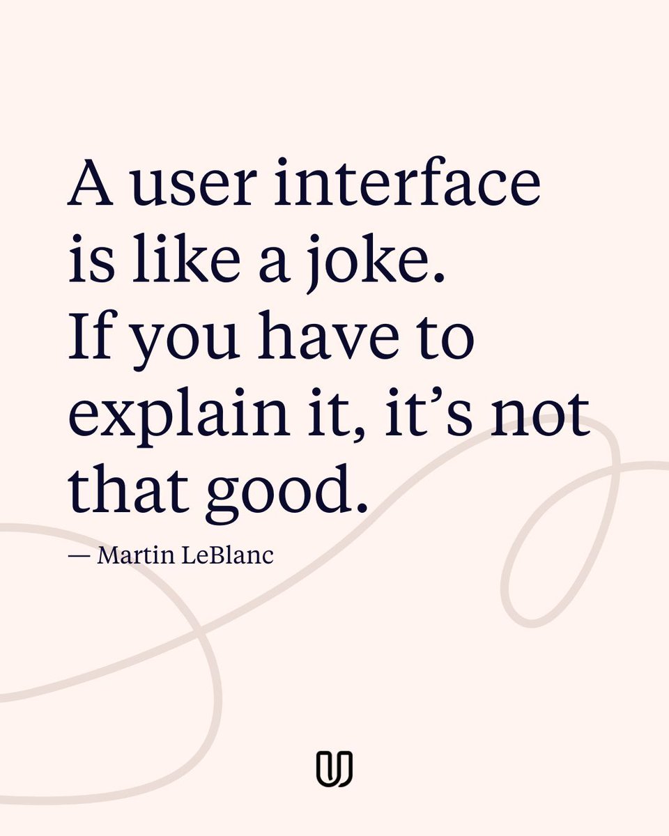userbrain's tweet image. Great UI doesn’t need explaining.

#UXDesign #IntuitiveUI #KeepItSimple