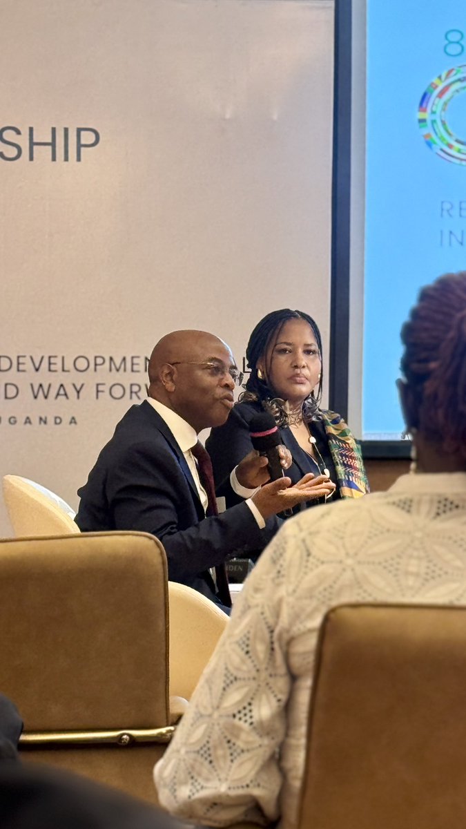 Africa Leadership & Dialogue Institute (@aladinstitute) on Twitter photo "Africa’s economic growth remains too slow in translating into real change. Despite progress, we’re still struggling to transform lives at the household level."
— Prof. Augustine Nuwagaba, Deputy Governor, Bank of Uganda at #ALF2025
#ARFSD11 #PovertyEradication <a href="/BOU_Official/">Bank of Uganda</a> "Africa’s economic growth remains too slow in translating into real change. Despite progress, we’re still struggling to transform lives at the household level."
— Prof. Augustine Nuwagaba, Deputy Governor, Bank of Uganda at #ALF2025
#ARFSD11 #PovertyEradication <a href="/BOU_Official/">Bank of Uganda</a>