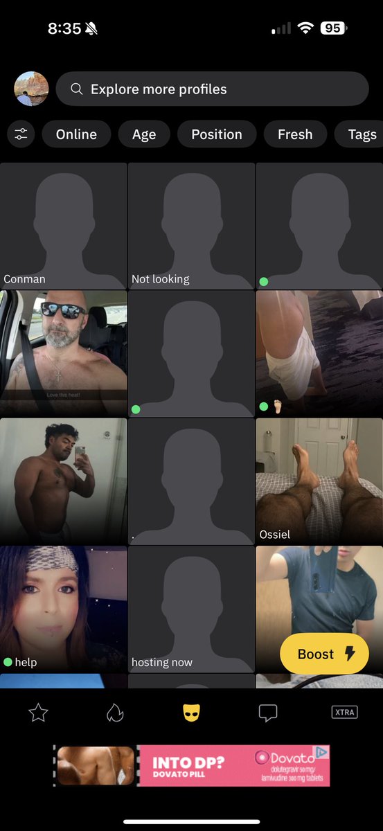 JohnnyB624979's tweet photo. What’s Grindr got for me today???
🤷🏻‍♂️😅🫣😈🤔
#grindr #looking #texas #hmu https://t.co/Bofu52Z5S3
