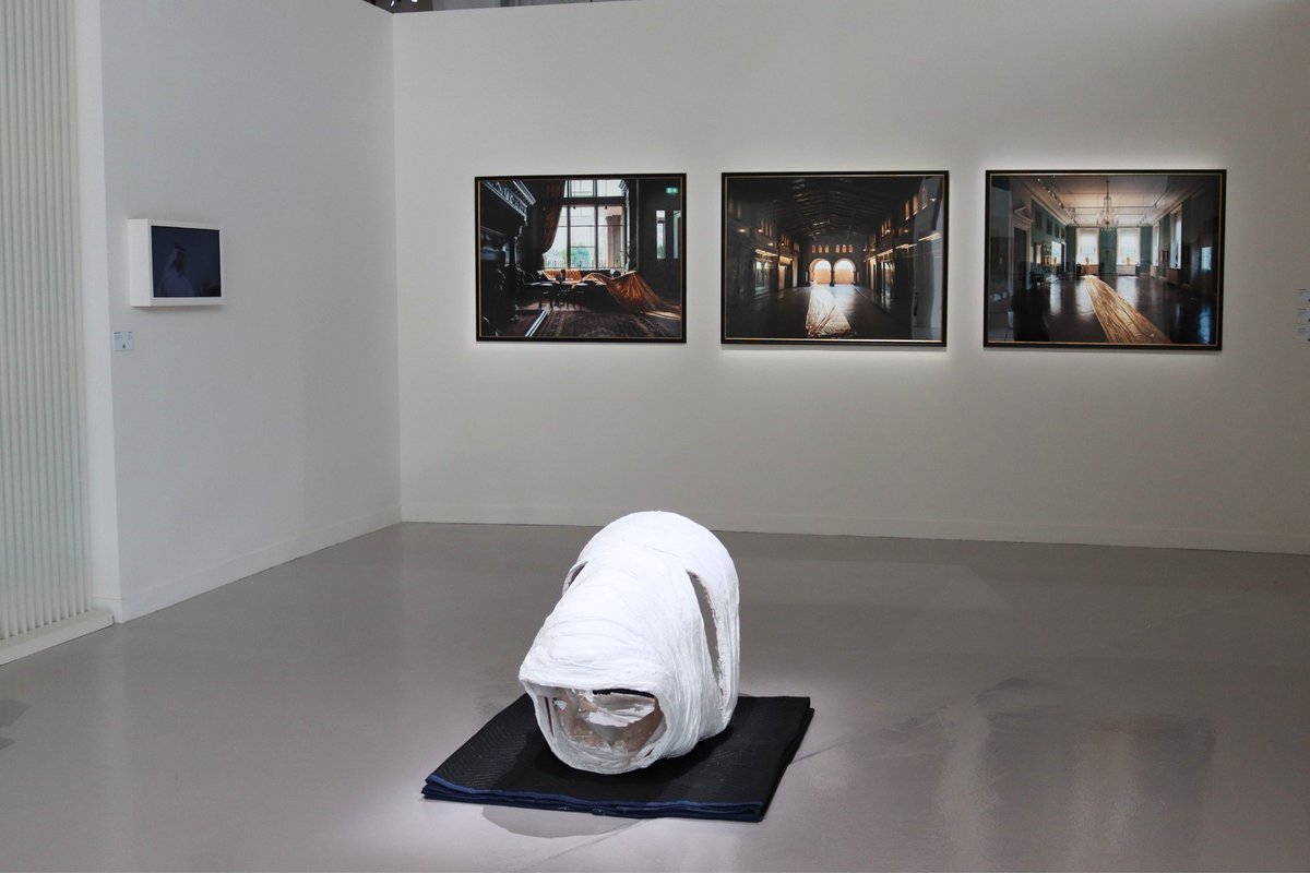 thethirdline's tweet photo. Swipe through for installation views of #TheThirdLine's presentation of Abbas Akhavan, Joana Hadjithoams &amp; Khalil Joreige, Lamya Gargash, and Sophia Al-Maria at #AtTheEdge, the inaugural #ArtWeekRiyadh @MOCVisualArts @mocsaudi_en.

📍 Jax District, Riyadh, KSA
📅 6 – 13 Apr 2025 https://t.co/ICORZygjw3