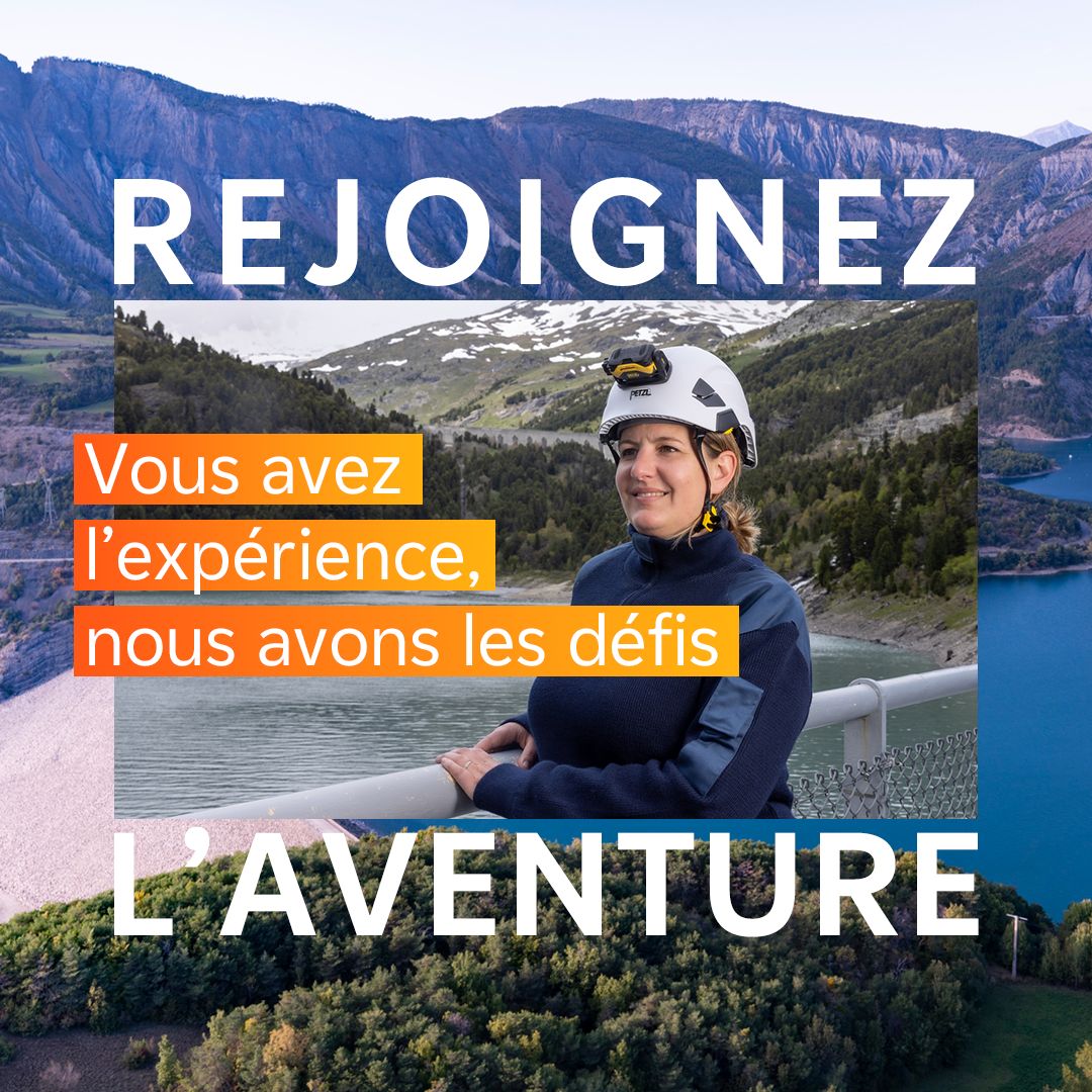 Rejoignez l'aventure EDF Hydro ! 👷‍♀️
Rendez-vous sur edf.fr/edf-recrute pour consulter toutes nos offres d'emploi💧
<a href="/EDFofficiel/">EDF</a> <a href="/edfrecrute/">EDF Recrute</a>
