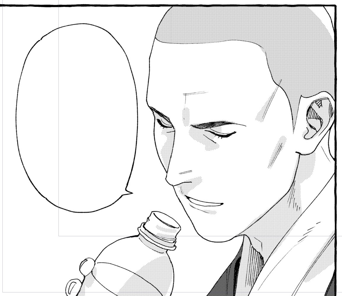 同窓会には行けません
美坊主を、描いています 