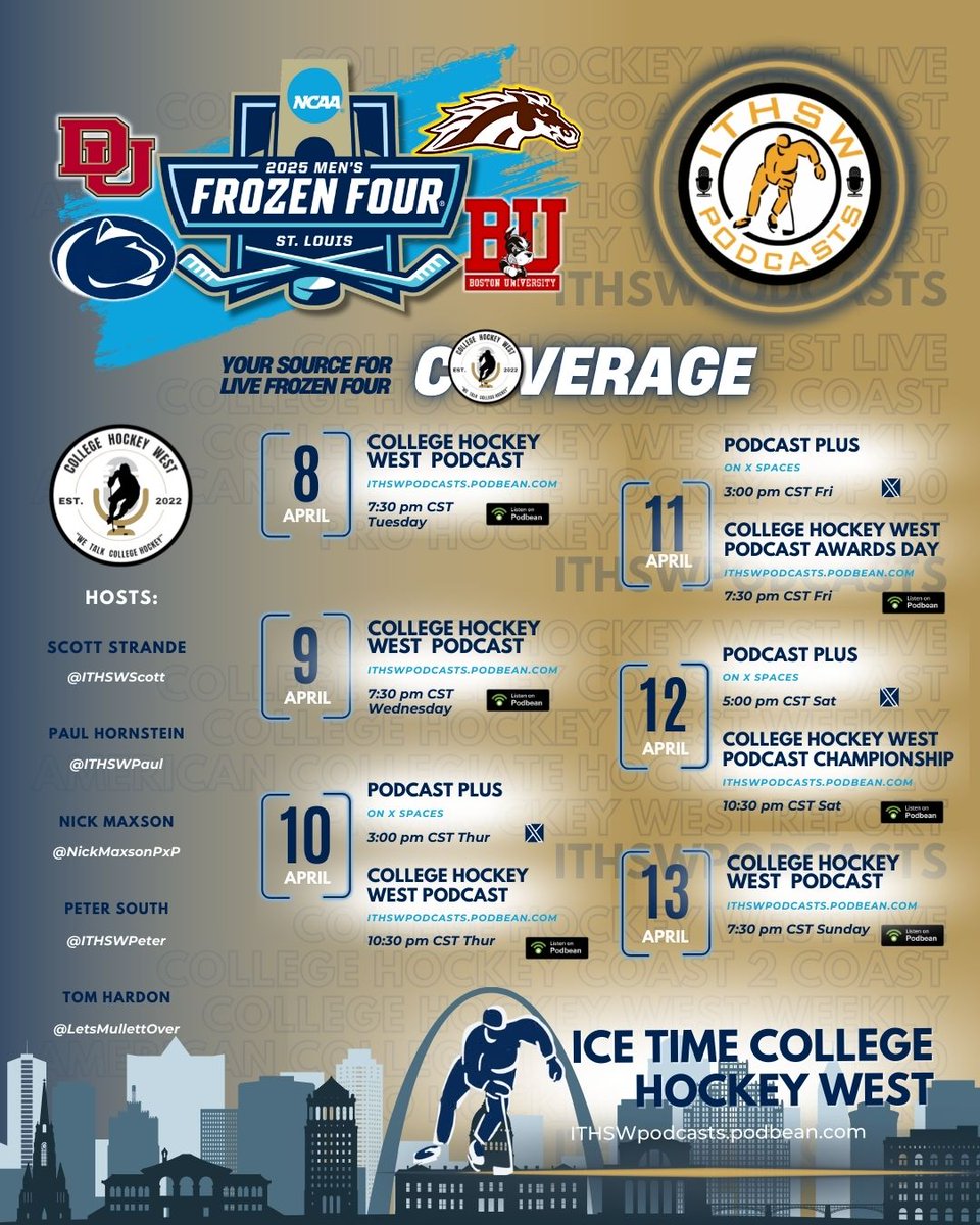 Join us for #MFrozenFour week!