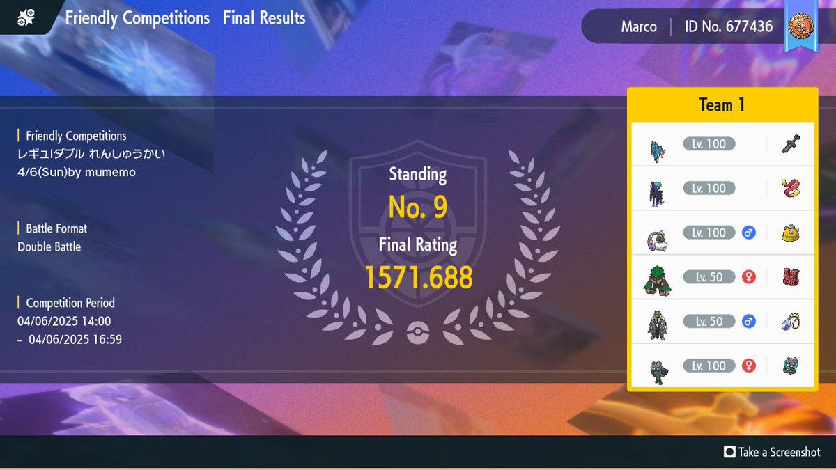 9th/170 in yesterday's ladder tour hosted by <a href="/mumemo168/">mumemo</a> 
Reg I feels very fun to play