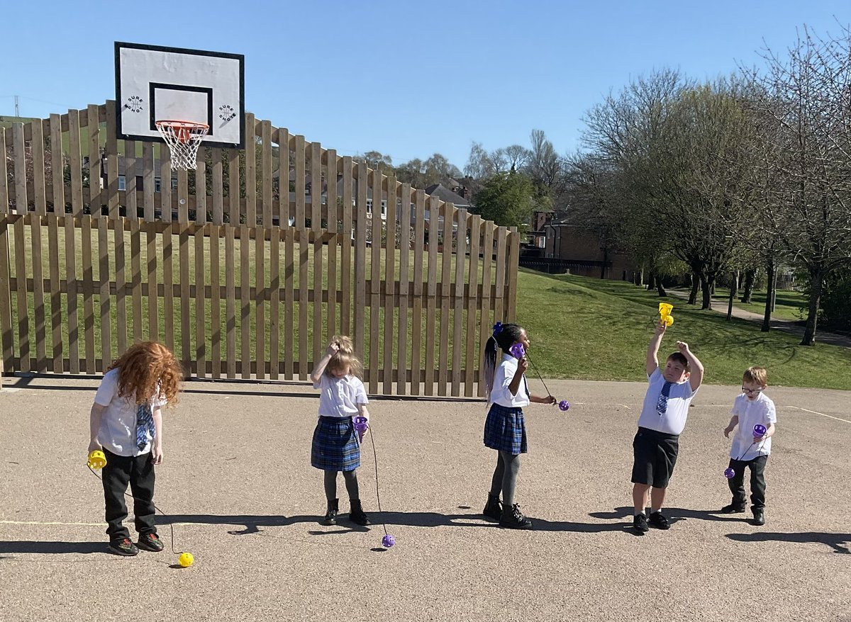 We have enjoyed our circus session with ASM today 😁 #KingslandPE <a href="/ASMSportsuk/">ASM Sports</a>