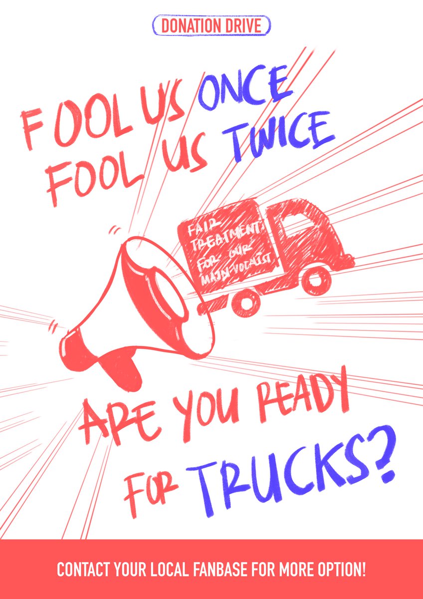 ⚠️ We only want the best for Jeongwoo 🙏🏼
If you wish to donate for the trucks, please check our donation link below:

🇹🇭 : forms.gle/C9KPkTNkZbBET4…
🌍 : tinyurl.com/pjwltruck

JEONGWOO’S VOICE, YG’S SILENCE #LetJeongwooShine #YGRespectJeongwoo #ThanksForNothingYG <a href="/ygent_official/">YG FAMILY</a>
