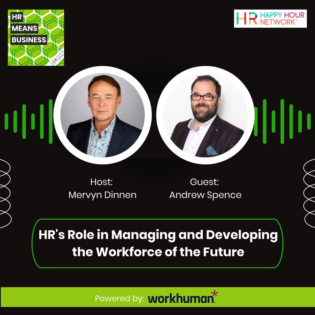 HR Happy Hour (@hrhappyhour) on Twitter photo Don't miss the latest episode of HR Means Business, sponsored by <a href="/Workhuman/">Workhuman</a>. <a href="/MervynDinnen/">MervynDinnen</a> was joined by <a href="/AndySpence/">Andrew Spence</a> for a compelling conversation about the trends shaping the future of work.
hrhappyhour.net/episodes/hrs-rā¦
#HR #FutureOfWork #Leadership #HRTech #ad Don't miss the latest episode of HR Means Business, sponsored by <a href="/Workhuman/">Workhuman</a>. <a href="/MervynDinnen/">MervynDinnen</a> was joined by <a href="/AndySpence/">Andrew Spence</a> for a compelling conversation about the trends shaping the future of work.
hrhappyhour.net/episodes/hrs-rā¦
#HR #FutureOfWork #Leadership #HRTech #ad