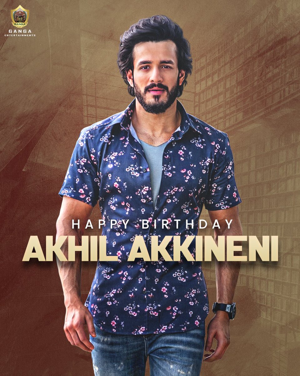 Ganga Entertainments (@gangaents) on Twitter photo Wishing <a href="/AkhilAkkineni8/">Akhil Akkineni</a> a birthday filled with joy and success! ❤❤️🎂
May this year bring you everything you wish for! ✨✨
#HBDAkhilAkkineni Wishing <a href="/AkhilAkkineni8/">Akhil Akkineni</a> a birthday filled with joy and success! ❤❤️🎂
May this year bring you everything you wish for! ✨✨
#HBDAkhilAkkineni
