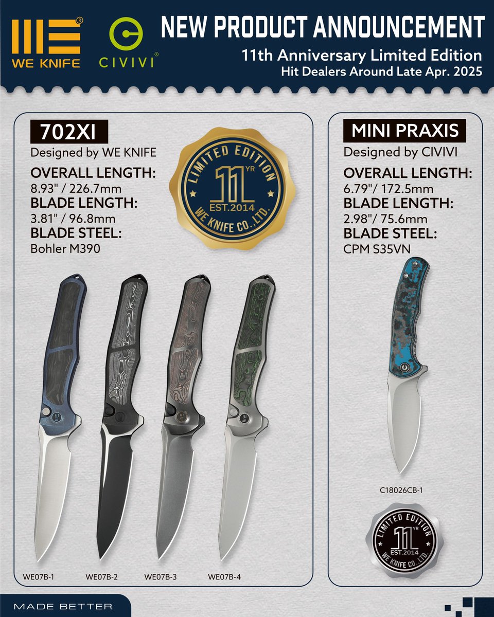 Civivi Knife tweet media