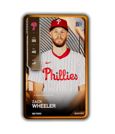 batpracticepod's tweet image. Good morning everyone! If you have been following the podcast, you know that we are giving away this limited Zack Wheeler Sorare MLB card on our Instagram 📲

Make sure to comment on the pinned reel for your chance to win!

Winner will be drawn next recording session!